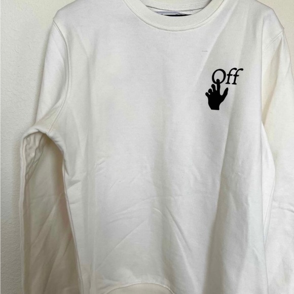 Off White NWT Caravaggio Arrow Skate Sweatshirt - Picture 2 of 5